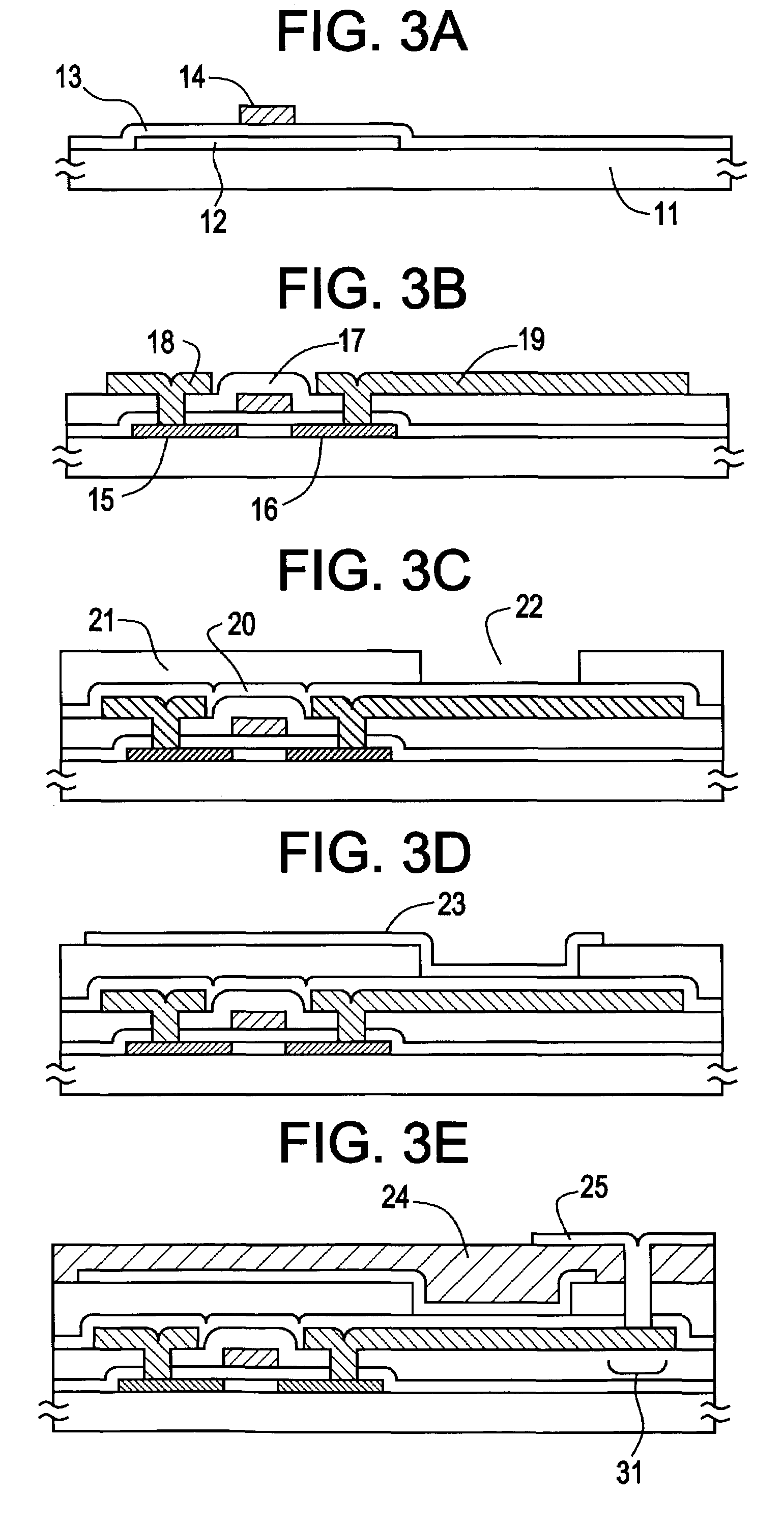 Semiconductor device having thin film transistor with particular drain electrode