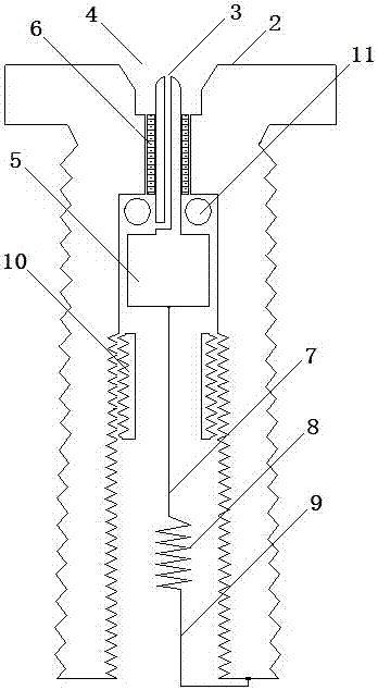 Supercritical oxygen fracturing device
