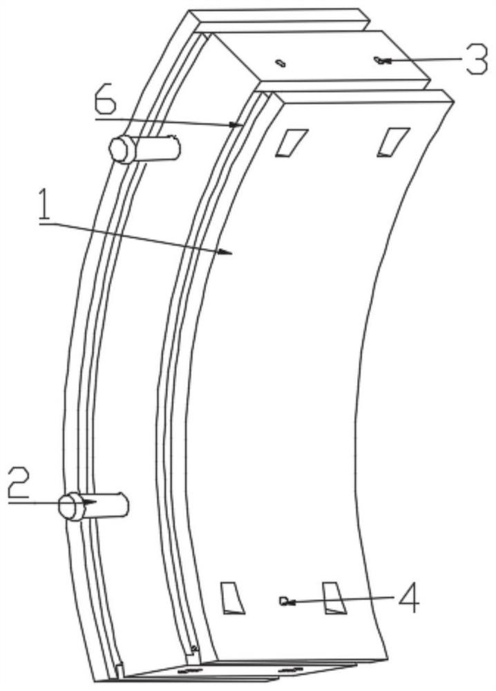 A tunnel lining segment ring and its construction method, and tunnel lining