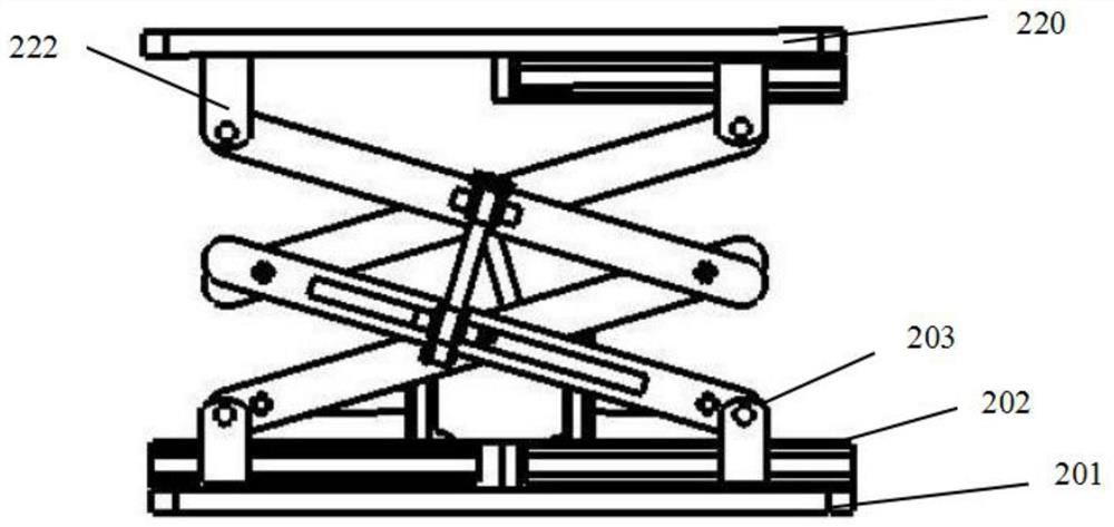 An agv lifting system and a lifting agv