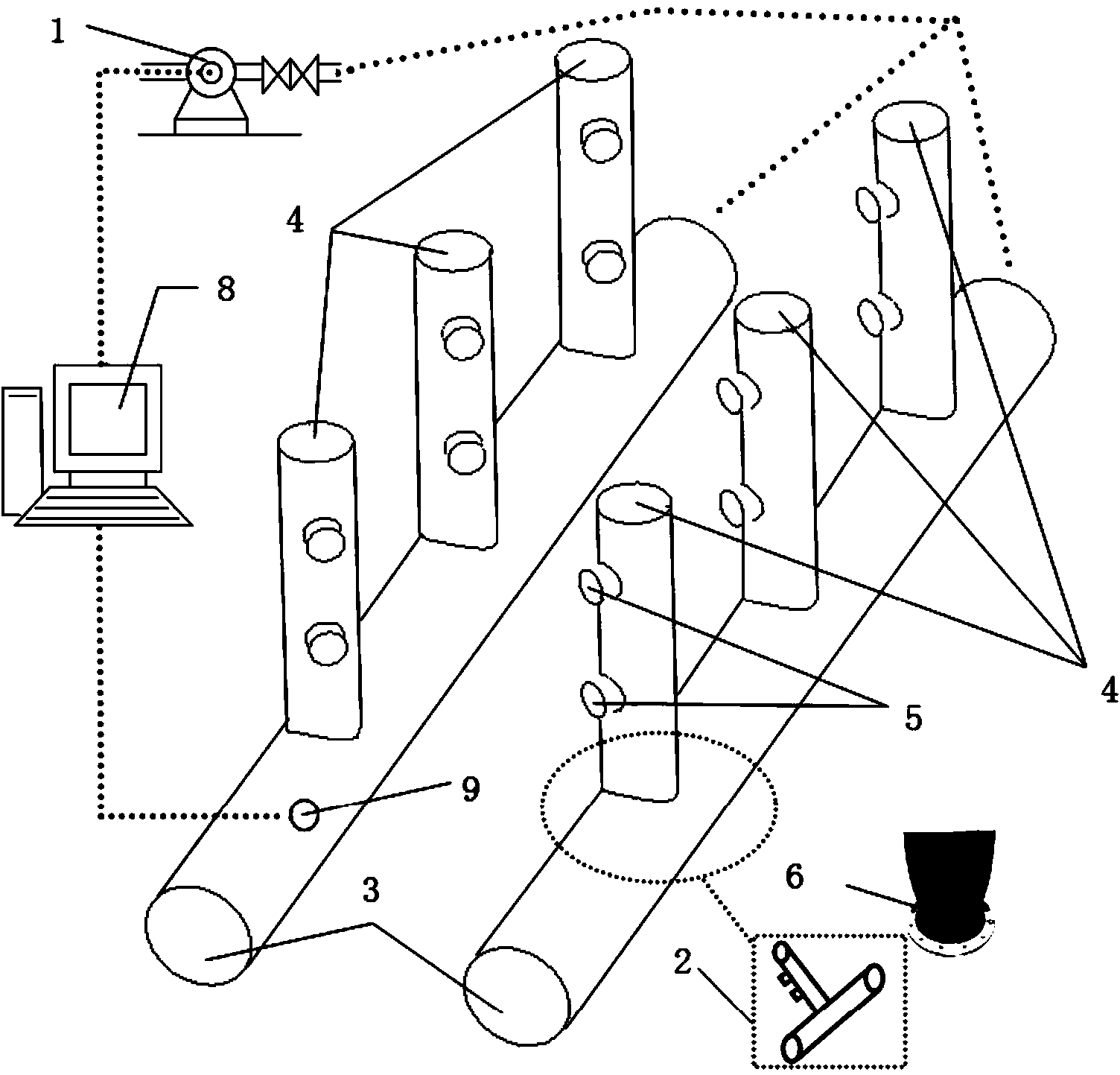 Device and method for guiding fishes to sail upstream