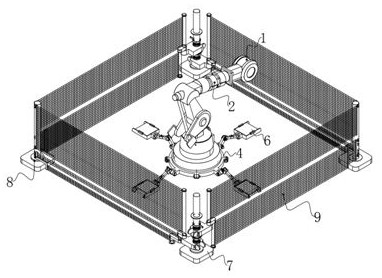 An adaptive safety device for a manipulator