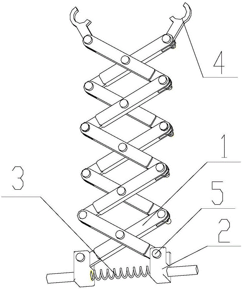 Clamping and conveying device