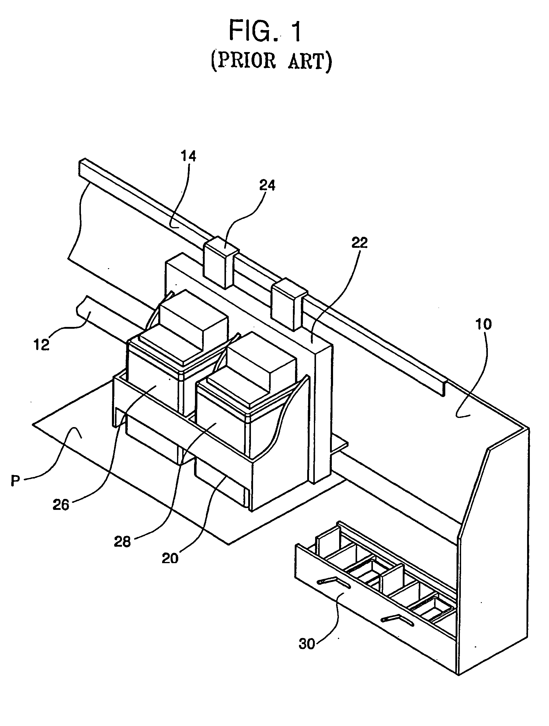 Image forming apparatus with dust collector