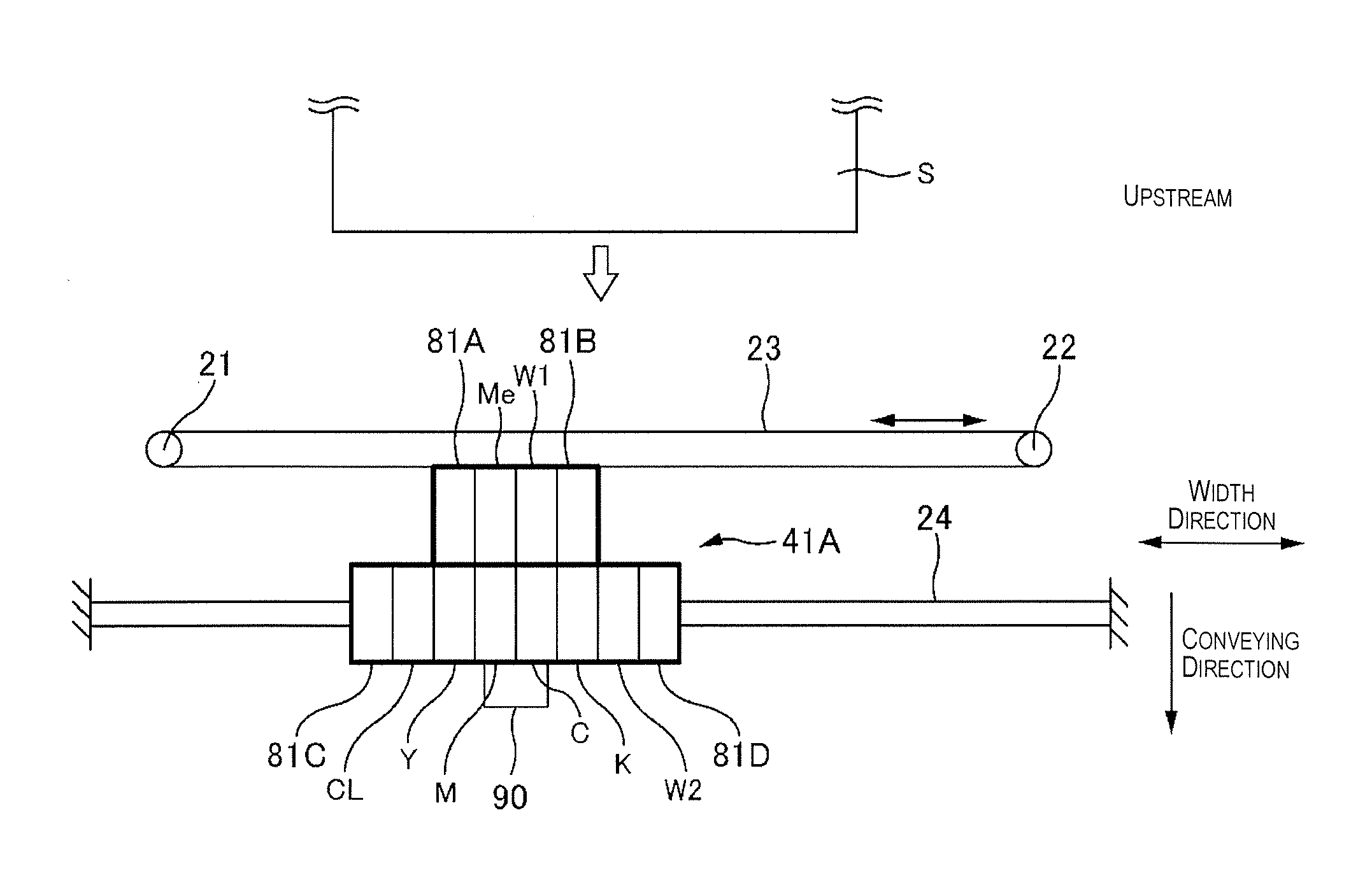 Printing device and printing method