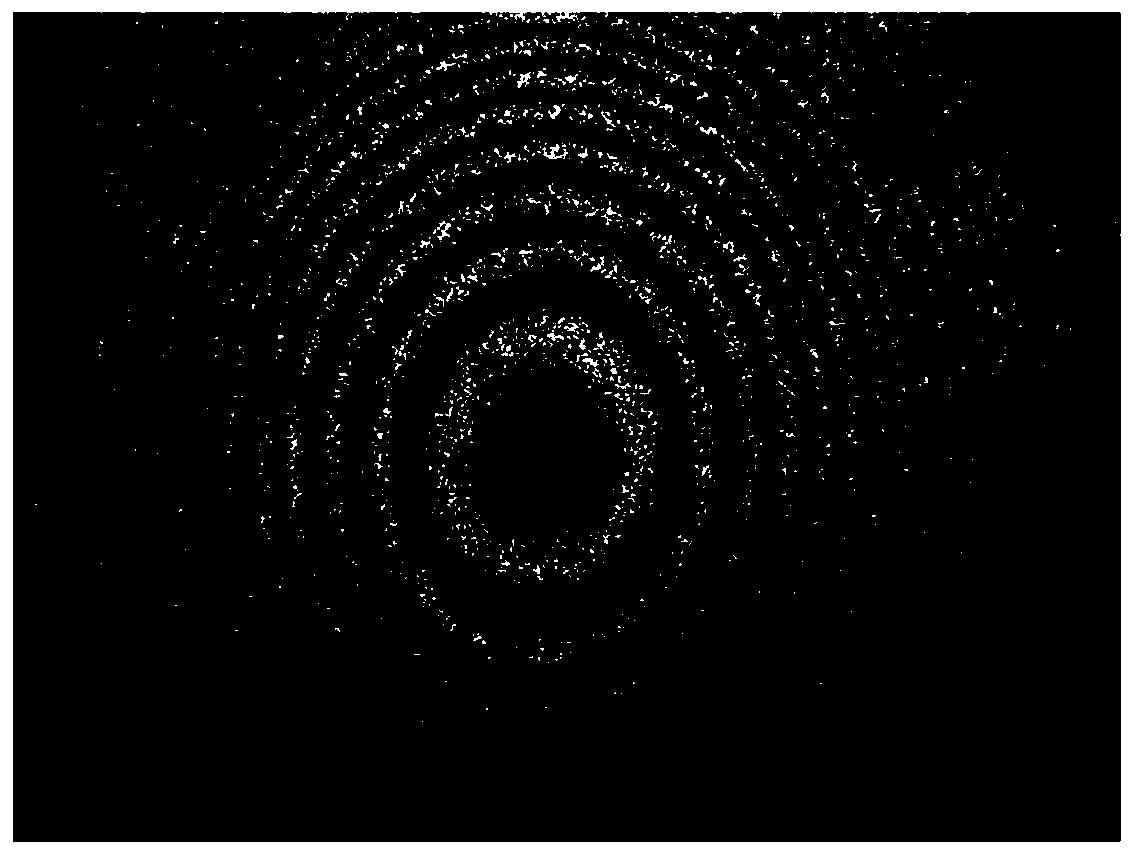 A Michelson interferometer image fringe width detection method and system