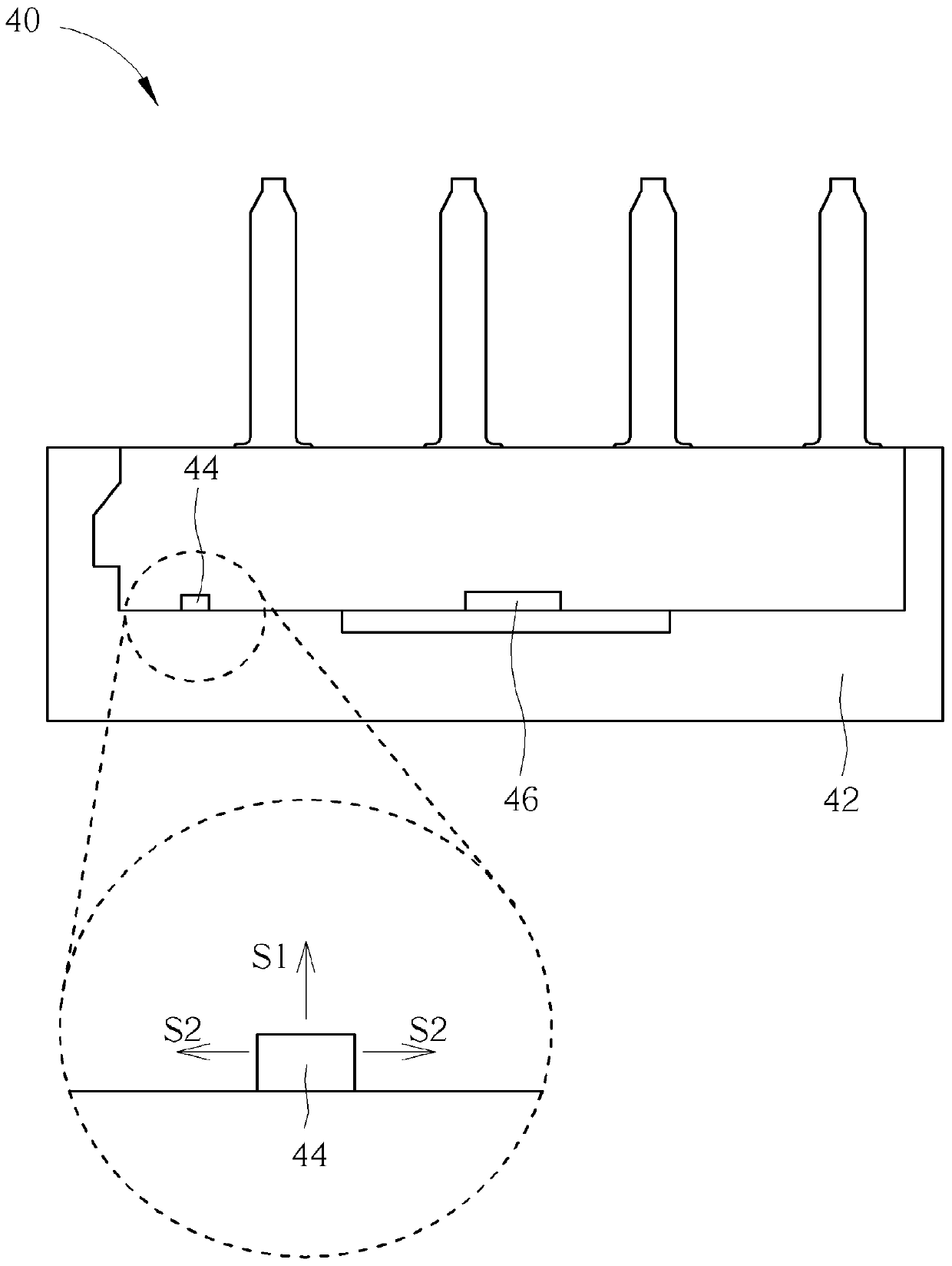 Light detection module that can improve light utilization efficiency