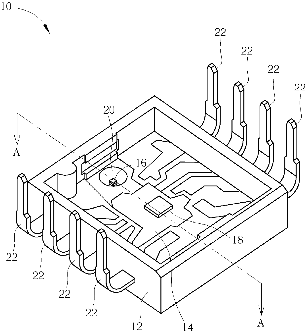 Light detection module that can improve light utilization efficiency