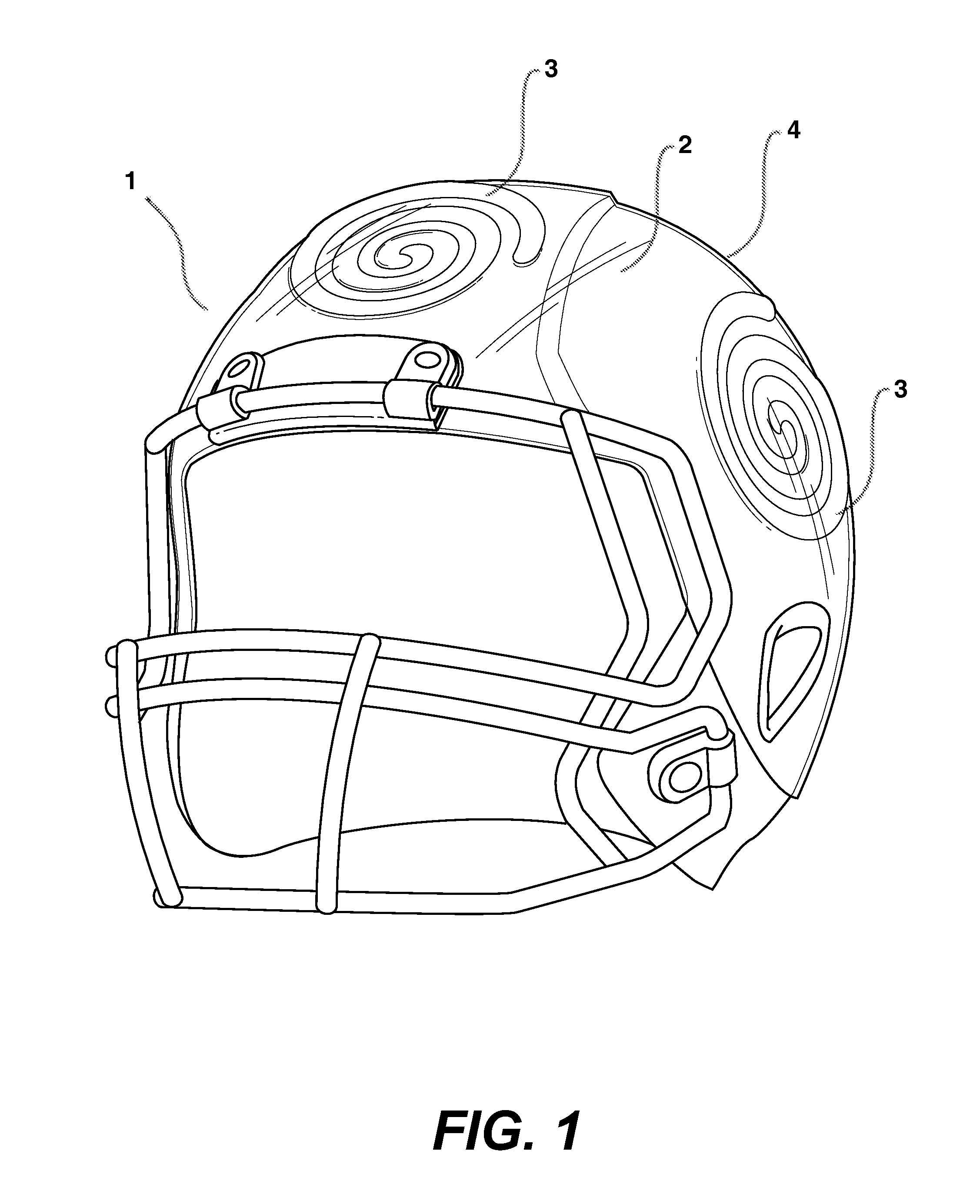 Helmet for Reducing Concussive Forces During Collision