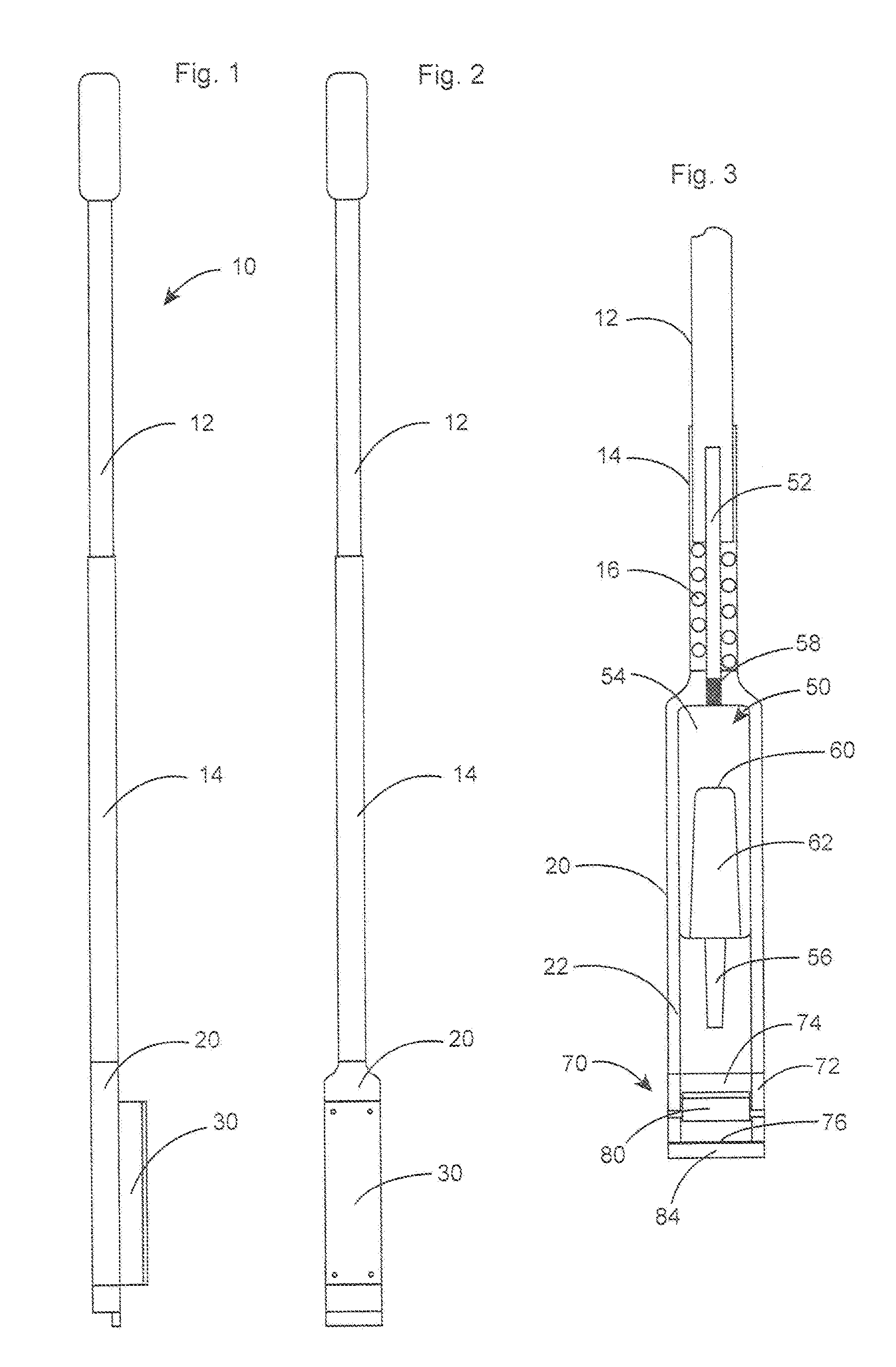 Utility marker setter