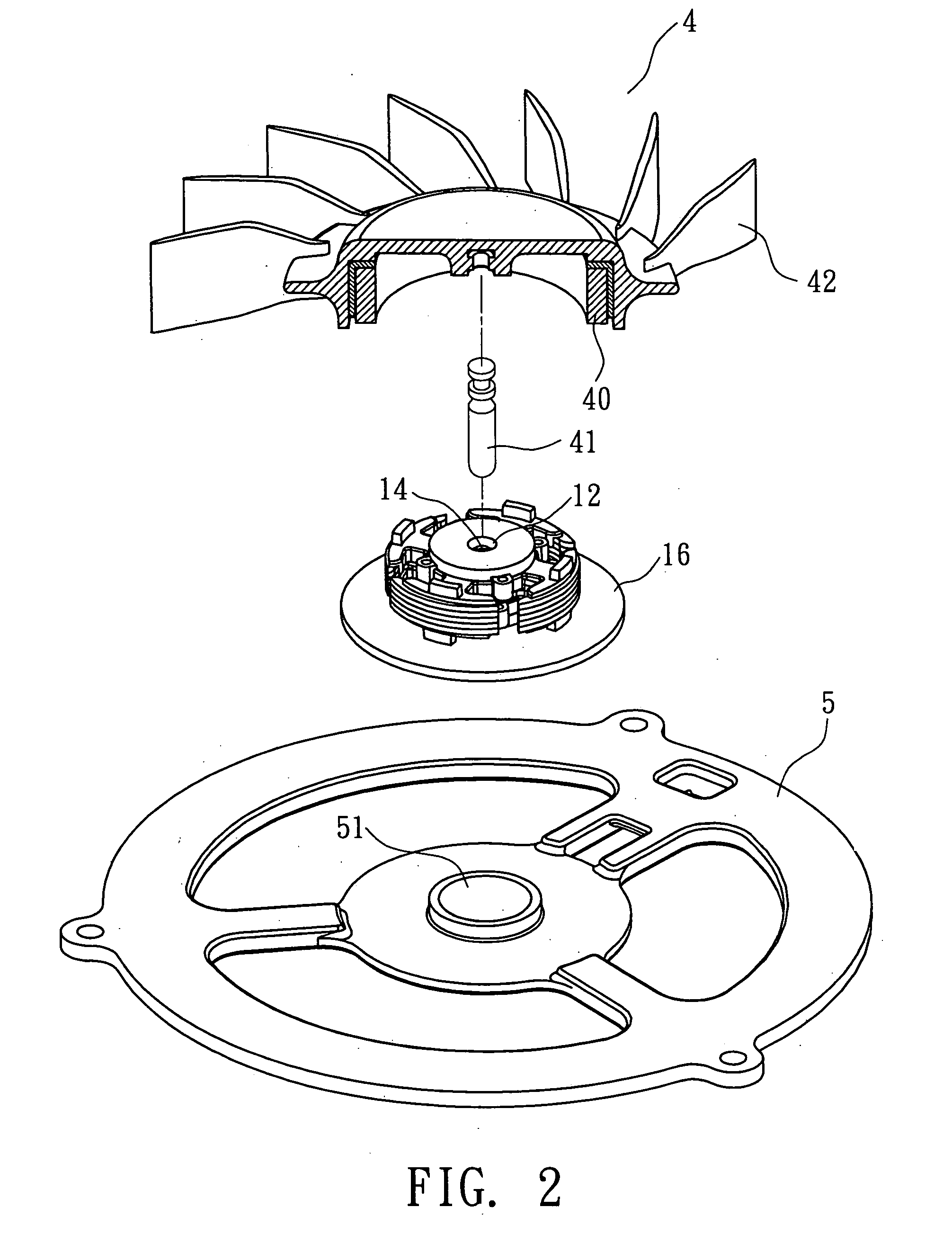 Motor assembly structure
