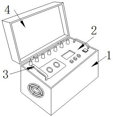 Power equipment detection equipment