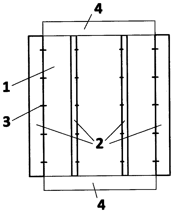 A kind of windproof device for tower type solar heat absorber