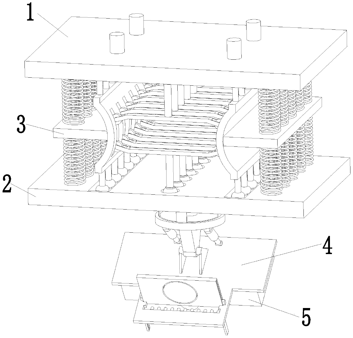 A kind of complex area image acquisition and shooting drone platform