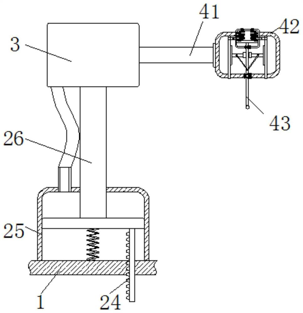 Electronic component manufacturing device capable of improving plug-in efficiency