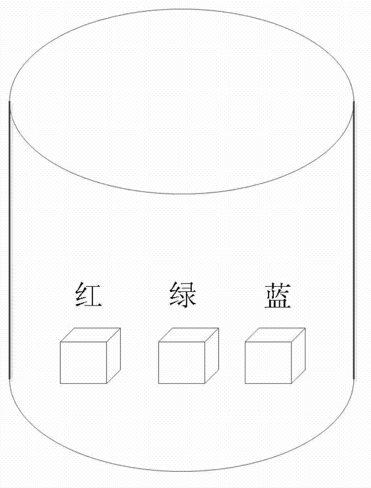 Integrated display unit board of color LED (light emitting diode) display screen and manufacture method thereof