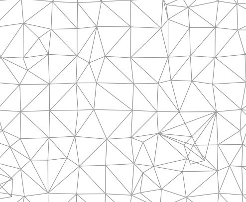 Line cross section automatic extraction method based on irregular triangulation network