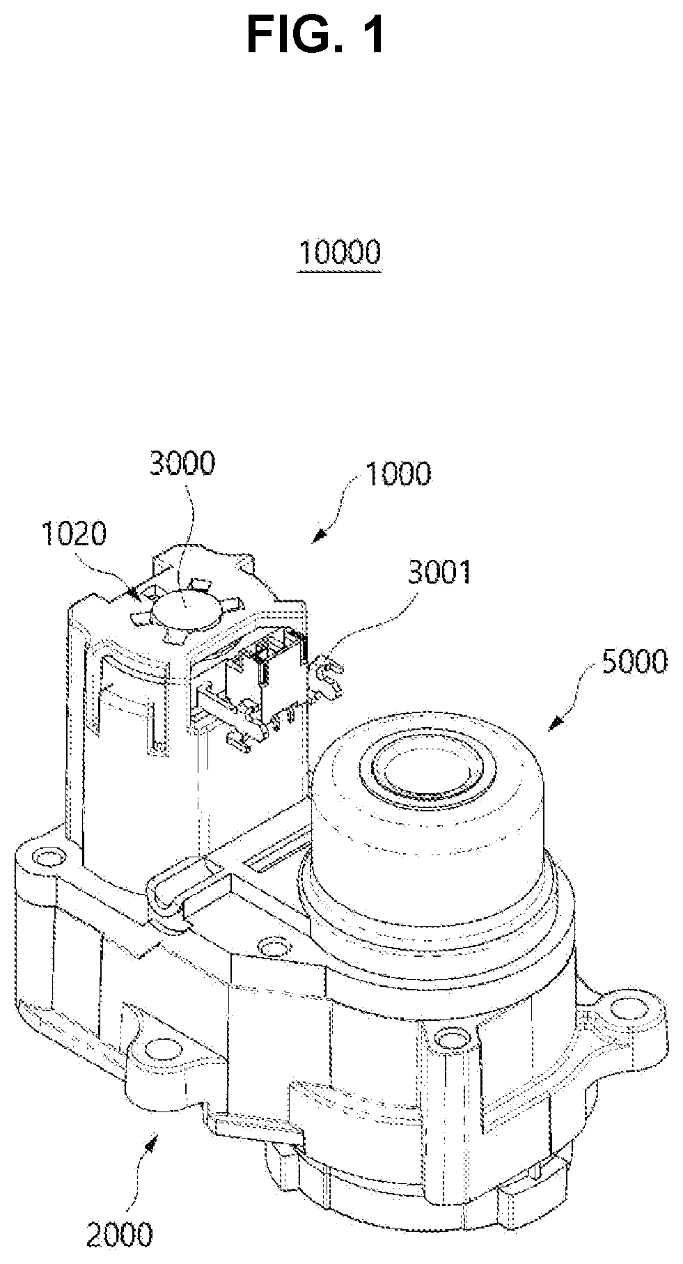 Actuator for folding outside rearview mirror for vehicle and outside rearview mirror including the same