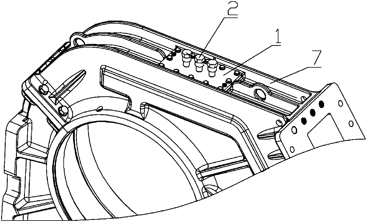 Gear case ventilation structure and gear case