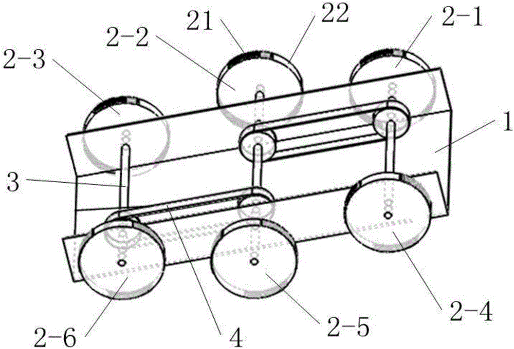 All-wheel same-phase driving trolley and turning control method thereof