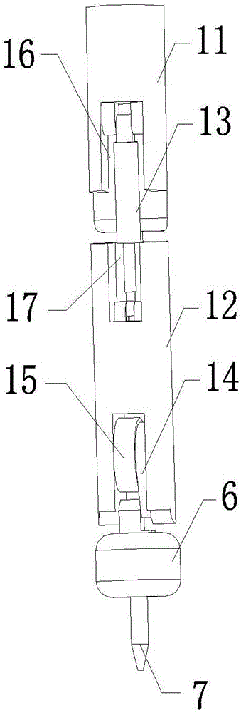 Engraving machine used for engraving inner wall of container