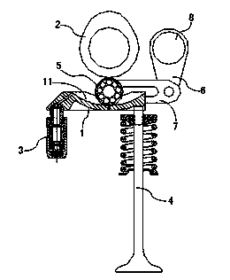 Continuously variable valve lift mechanism