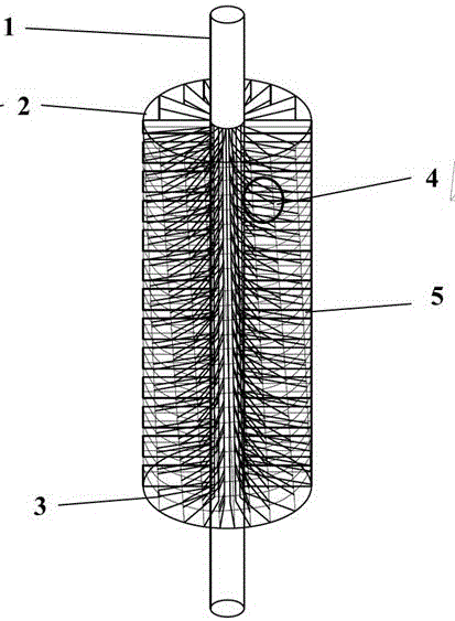 DNA double-helix micron-scale filter element