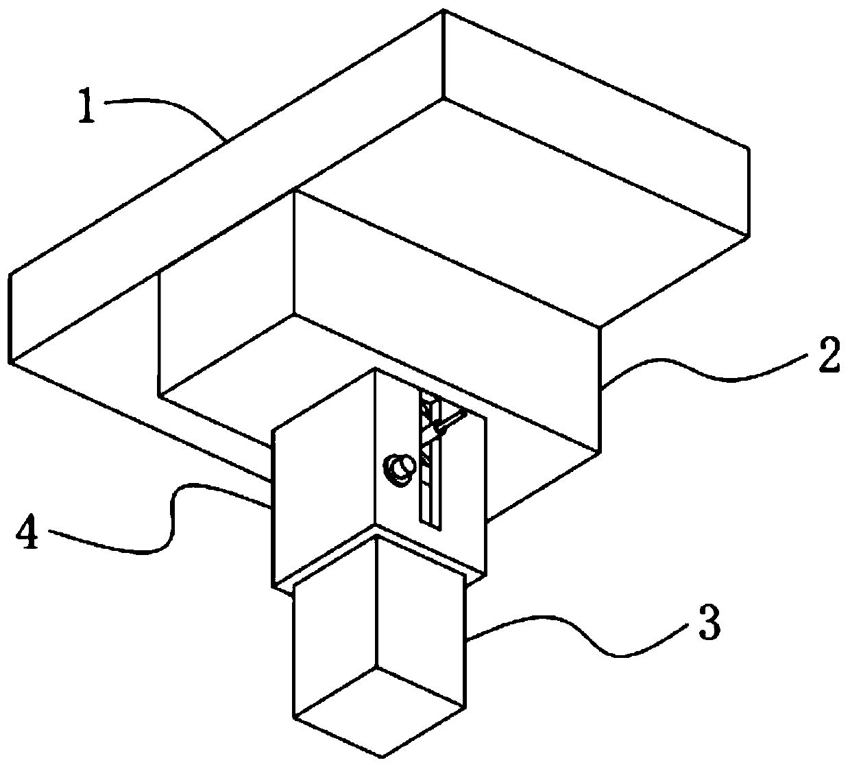 A thermal fusion effect pile end stiffness adjustment device