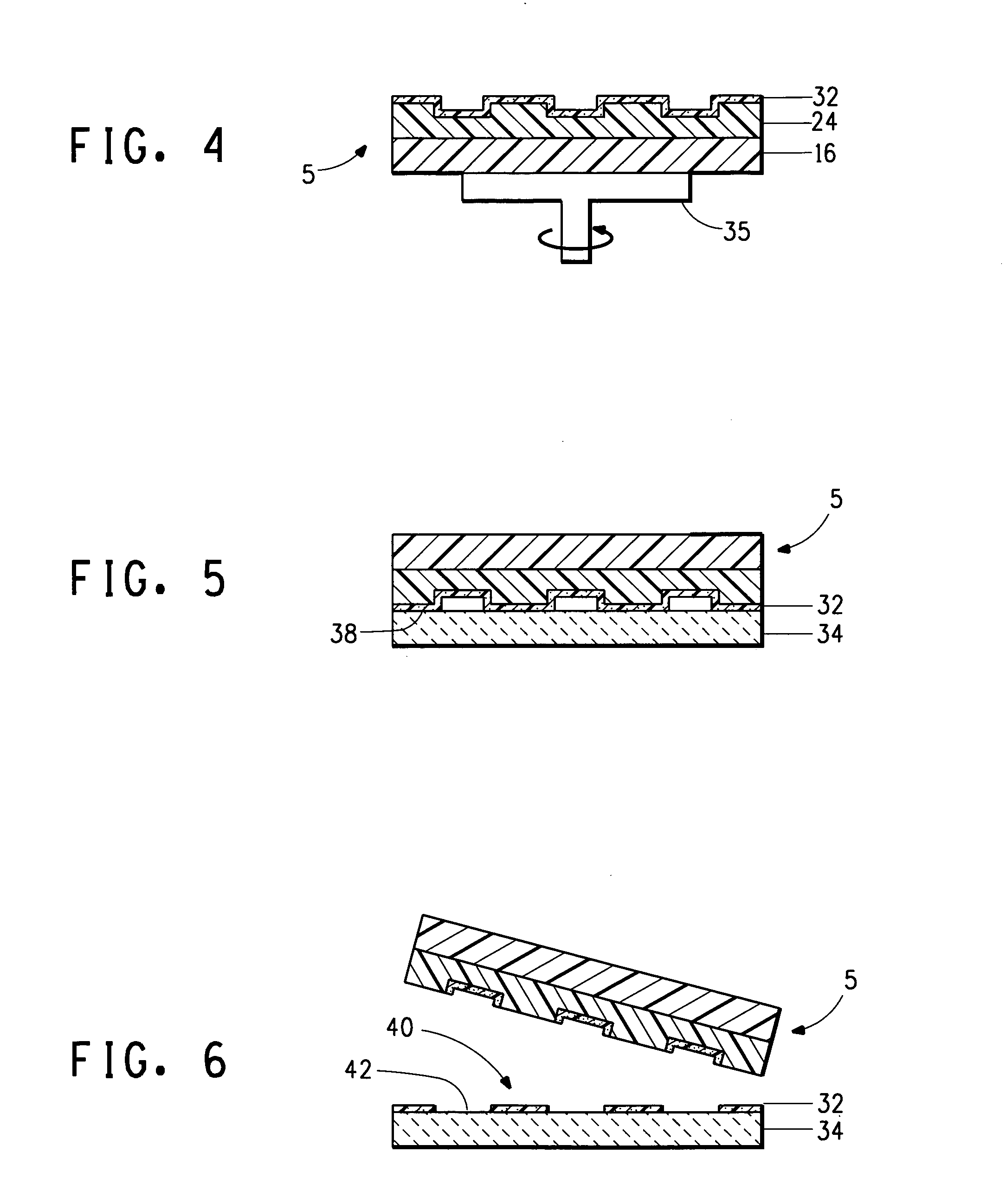 Method to form a pattern of functional material on a substrate