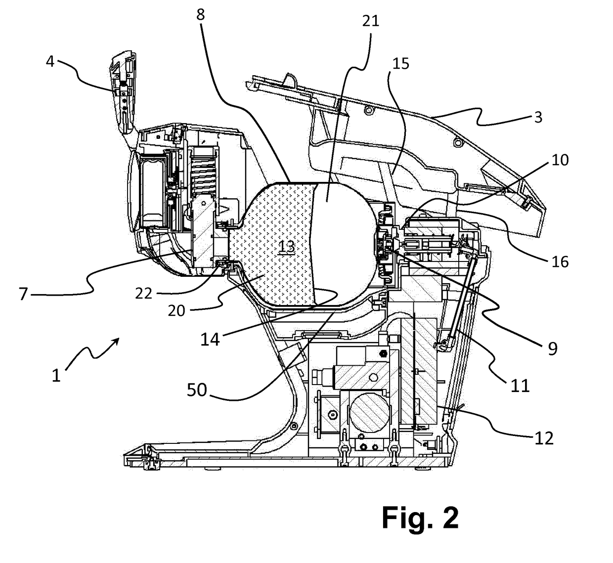 Receptacle and valve assembly