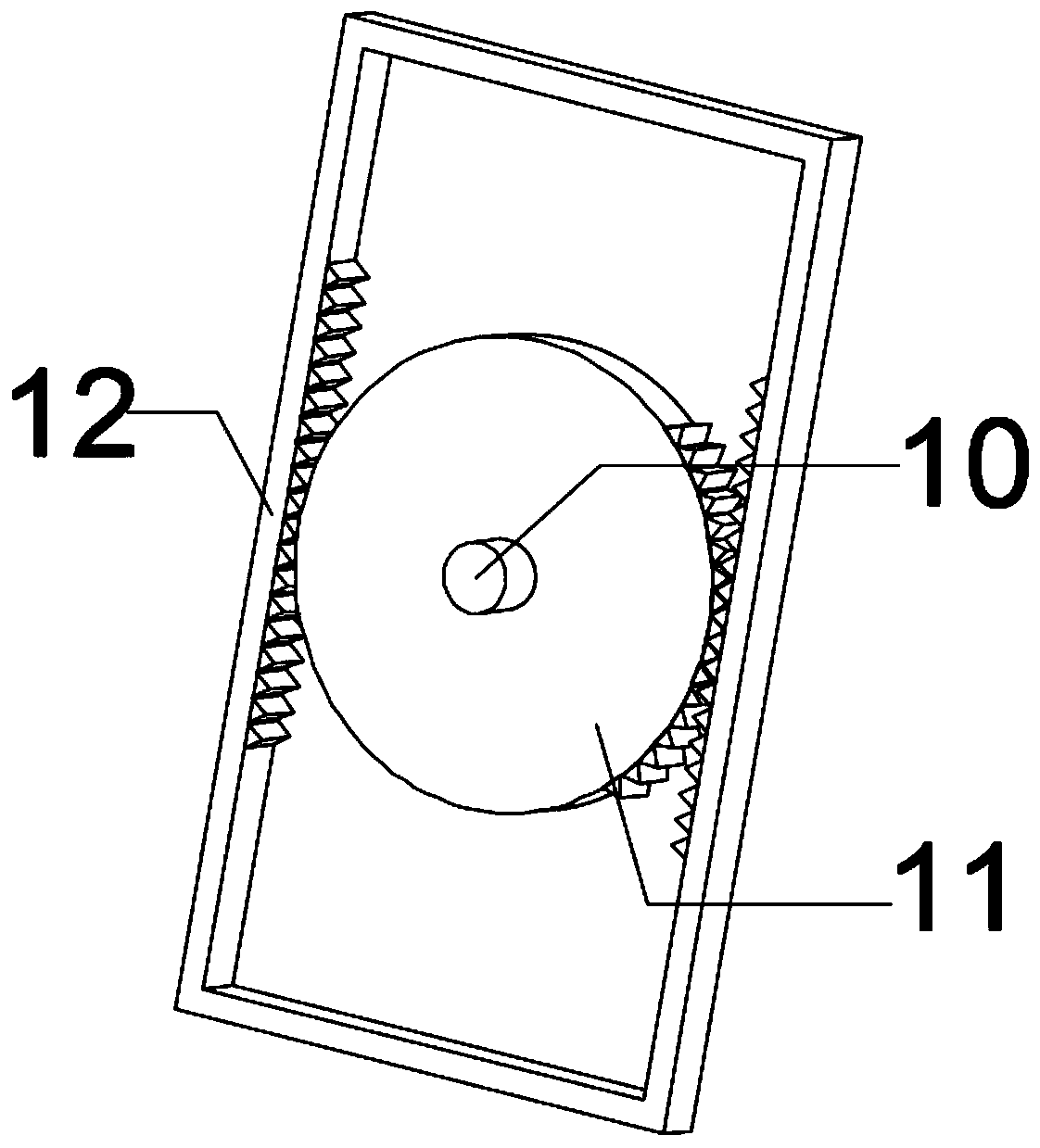 Seed screening device