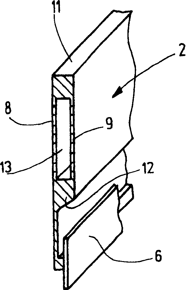 Shaft rod for heald shafts