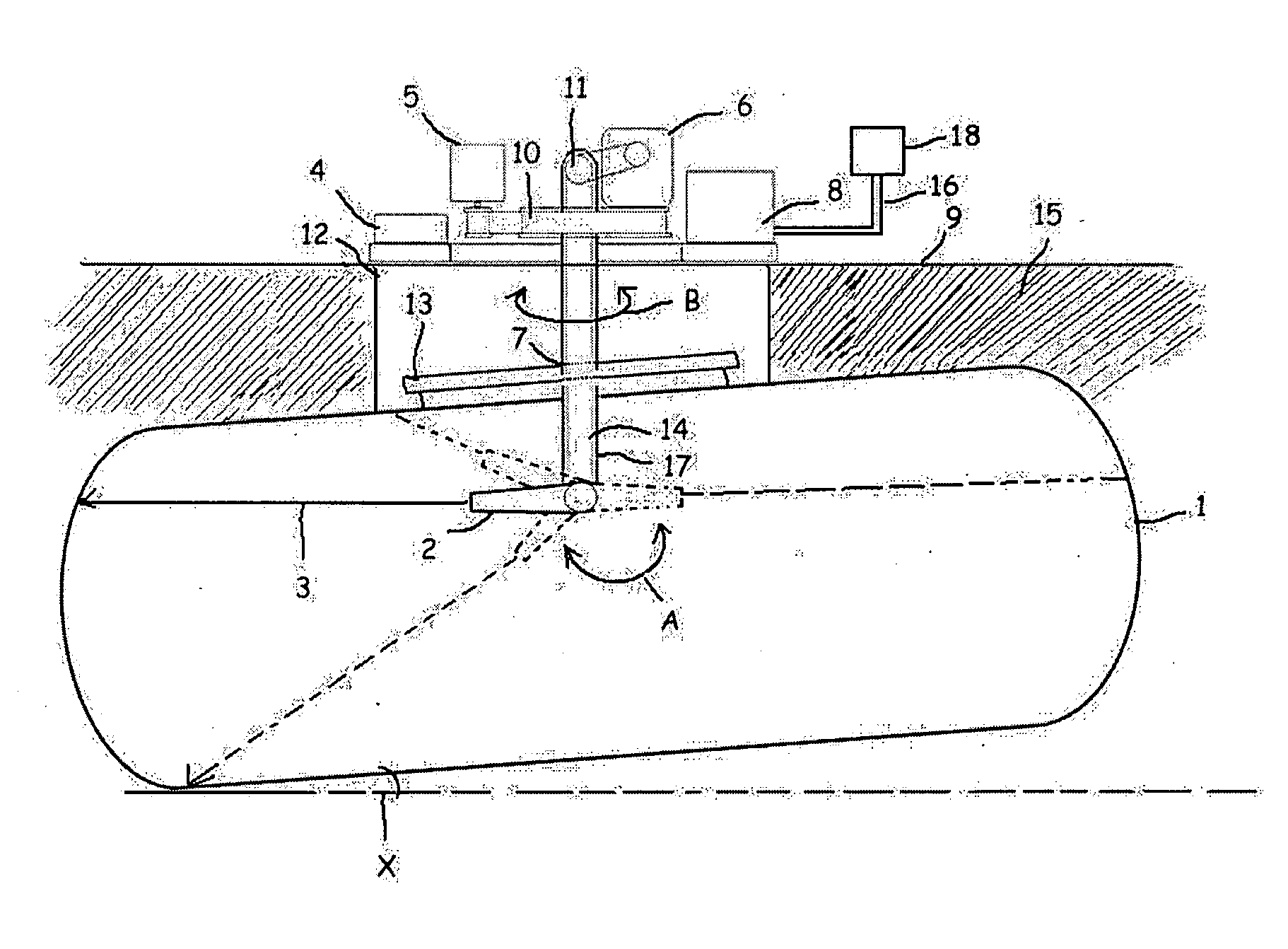 Method and Apparatus for Forming the Calibration Chart for the Underground Fuel Tanks