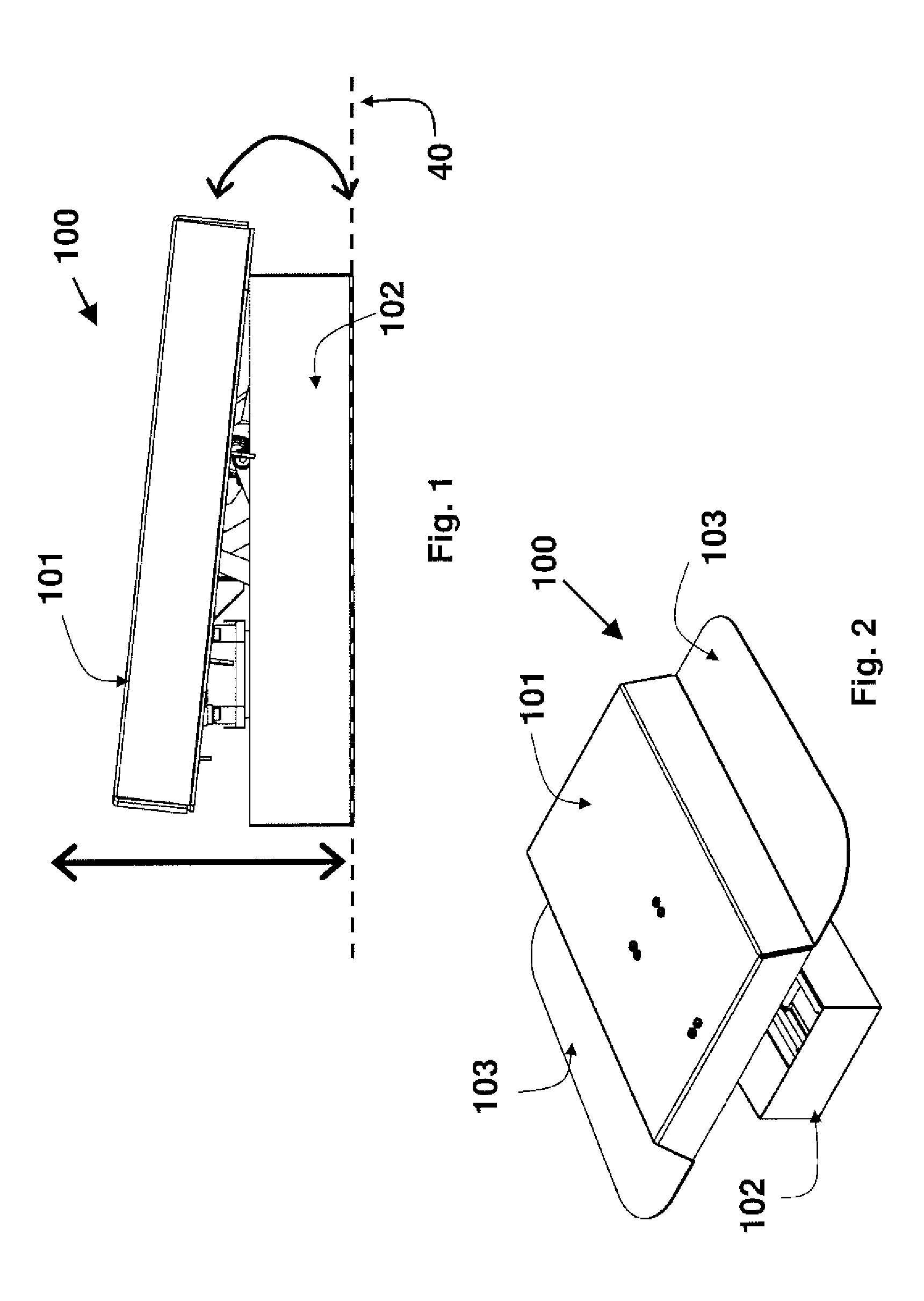 Oscillating feet supporting apparatus