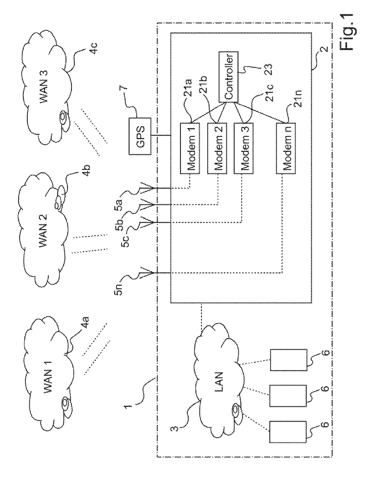 Method and system for dynamic selection of communication paths for a moving vehicle