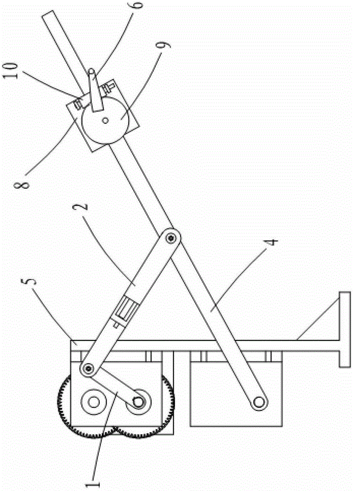 A health training device for upper and lower limbs with variable rod length