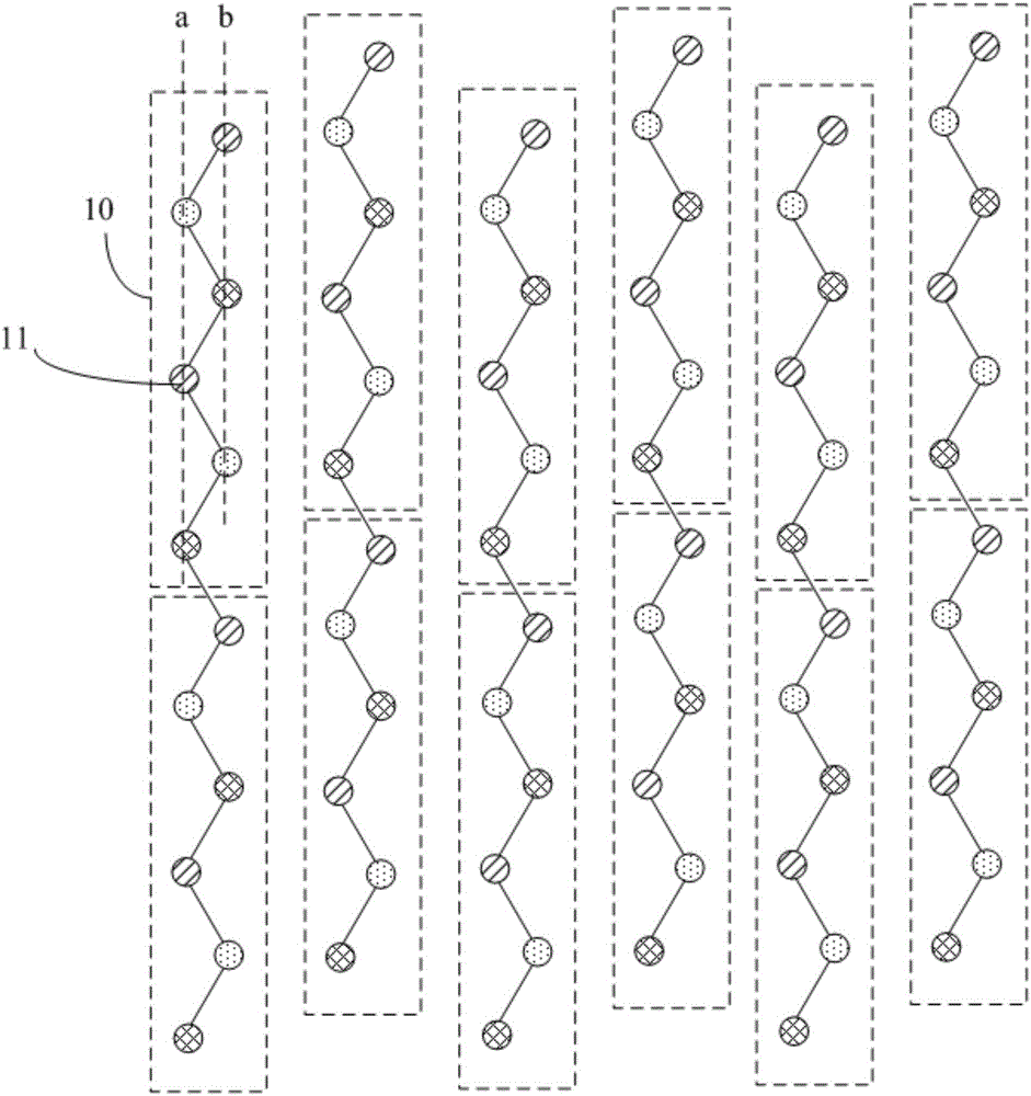 A Pixel Arrangement Structure, Display Panel, Display Device and Driving Method