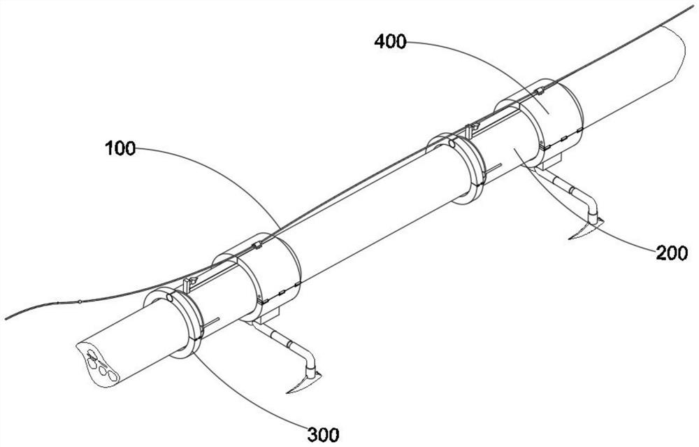 Energy-saving underwater communication equipment