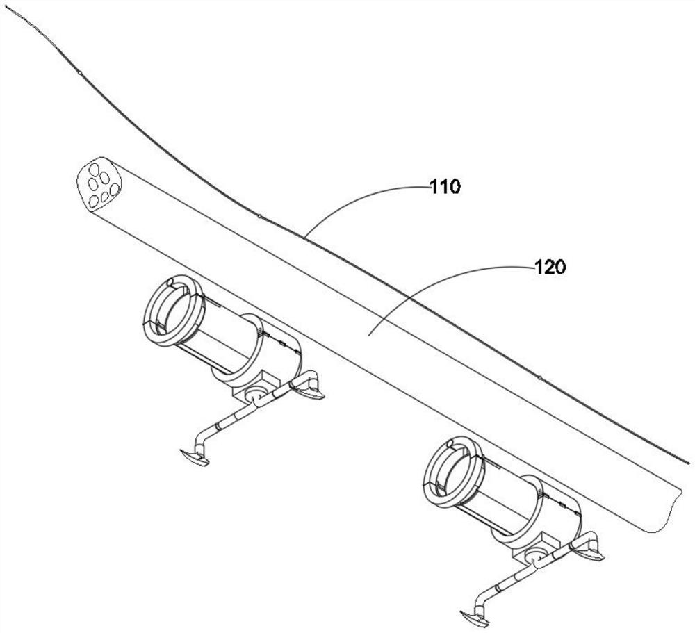 Energy-saving underwater communication equipment