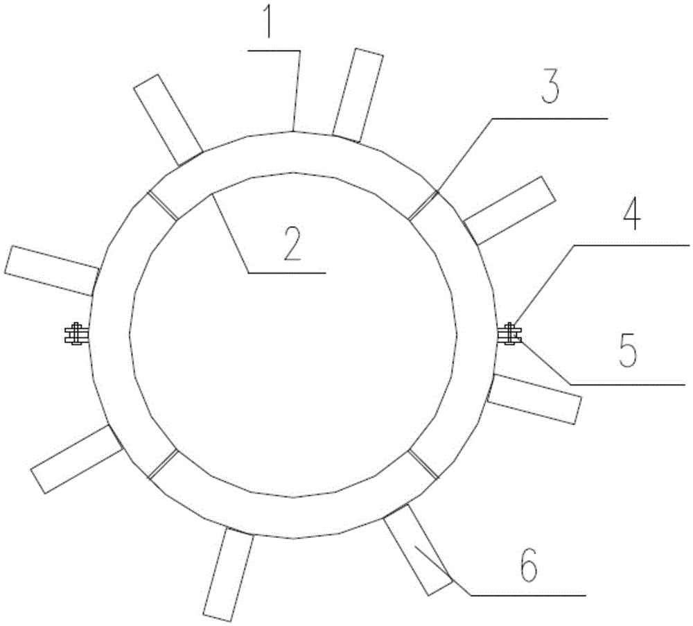 A Prefabricated Pile with Stiffeners Assembled with External Constraints to Prevent Bending and Shear Failure