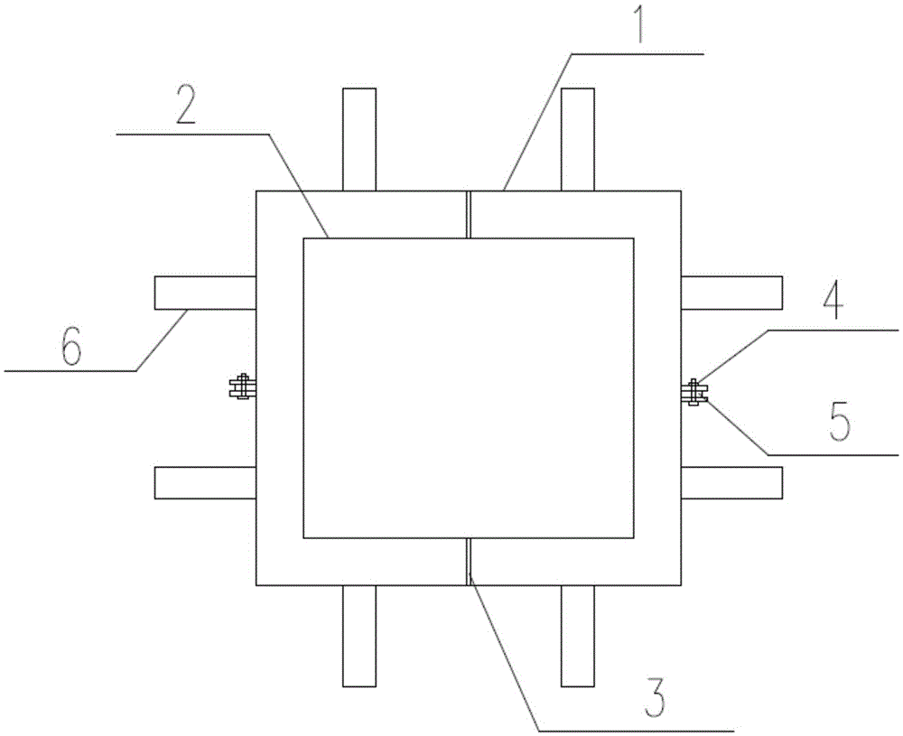 A Prefabricated Pile with Stiffeners Assembled with External Constraints to Prevent Bending and Shear Failure