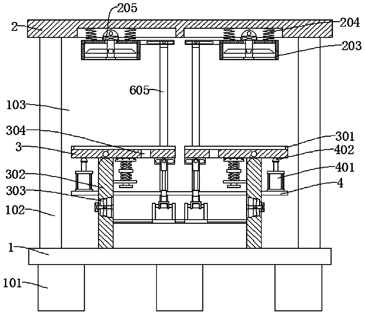 Saw dust collecting device for wood cutting