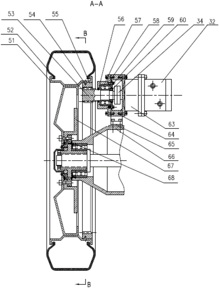 Combined recycling and comprehensive utilizing apparatus and method of inertia energy of car wheels and vibration energy of suspension