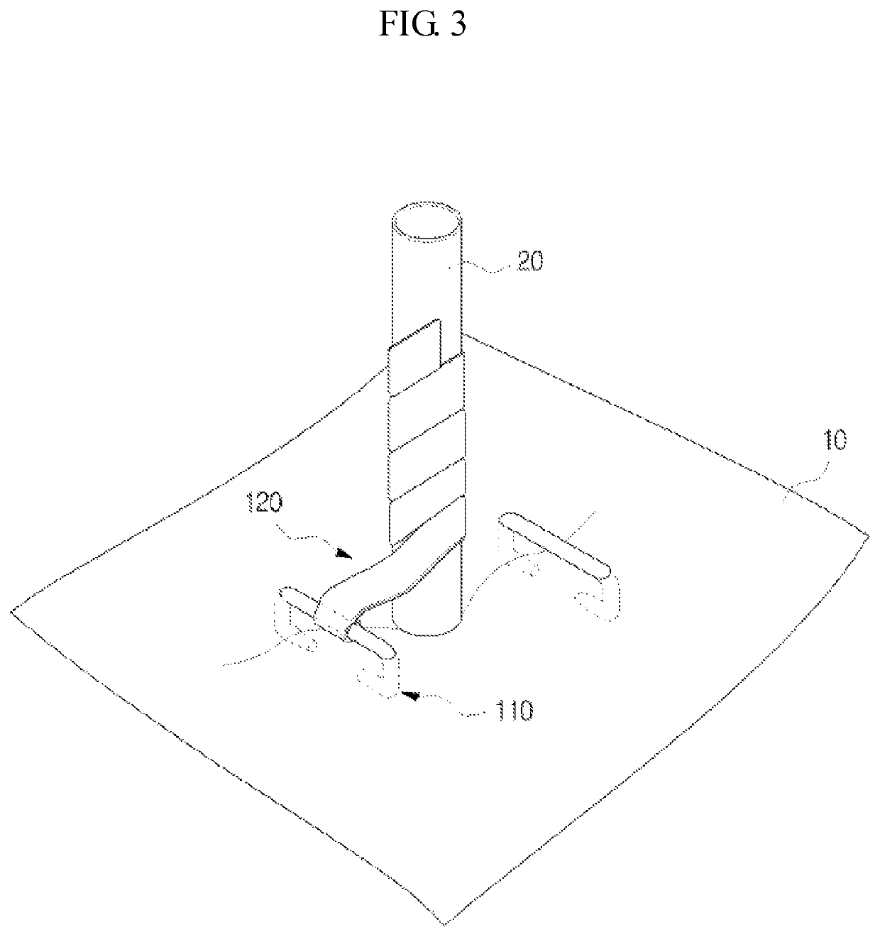 Medical tube fixing apparatus