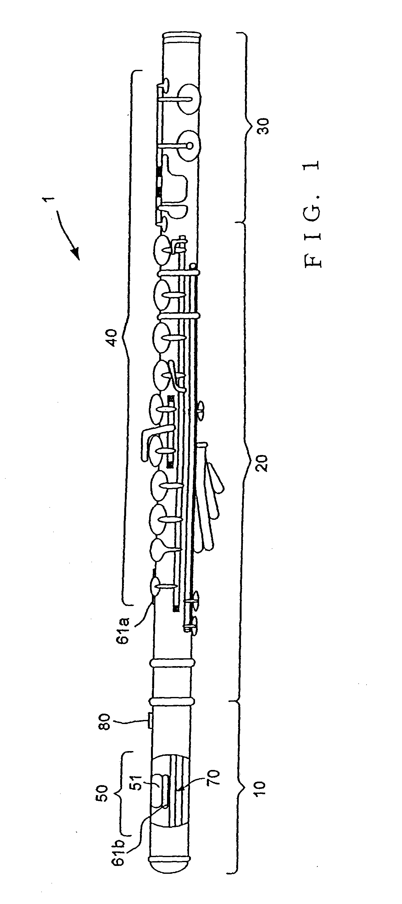 Electronic wind instrument and zero point compensation method therefor