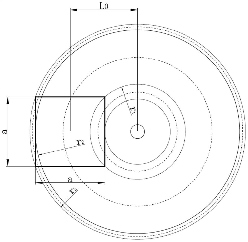 A Photodetector Location Layout for Large Displacement Monitoring