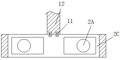 Protective warning device for civil building construction