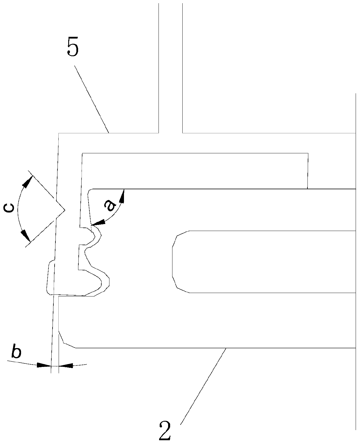 Aluminum and wood composite section