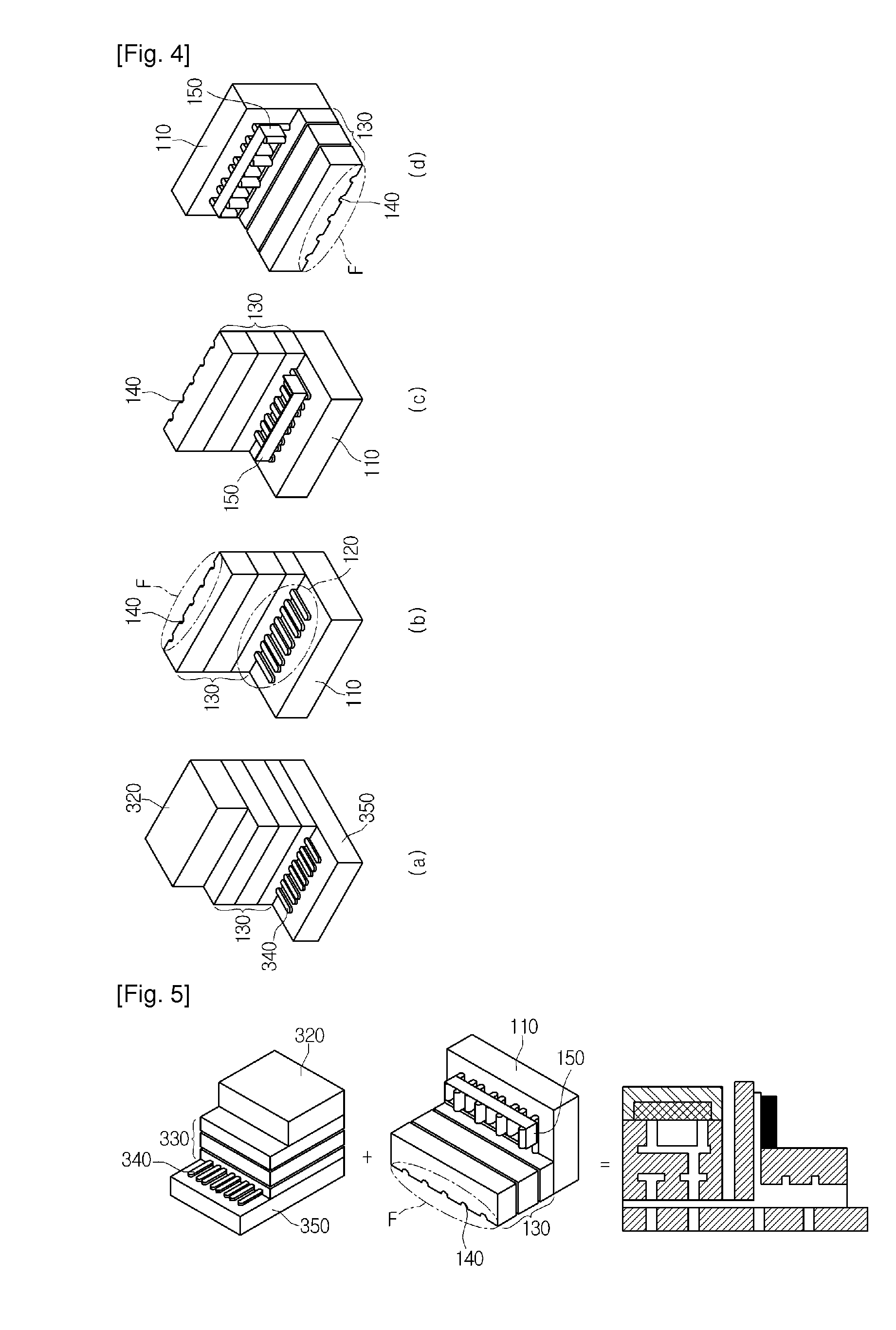 Interposer for optical module, optical module using the same, method for manufacturing the same