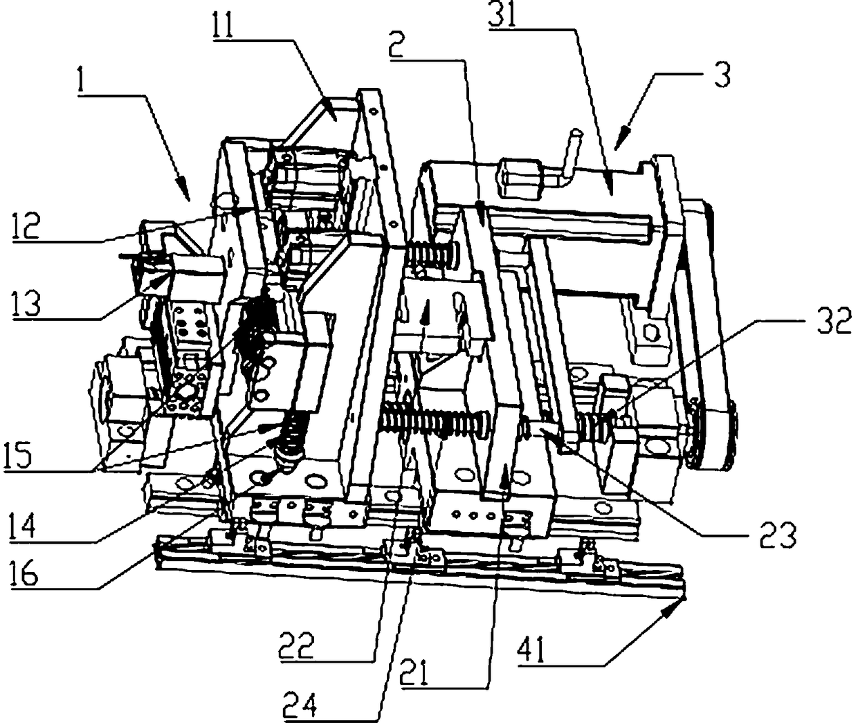 Assembling machine and method for rotary pin of flip product